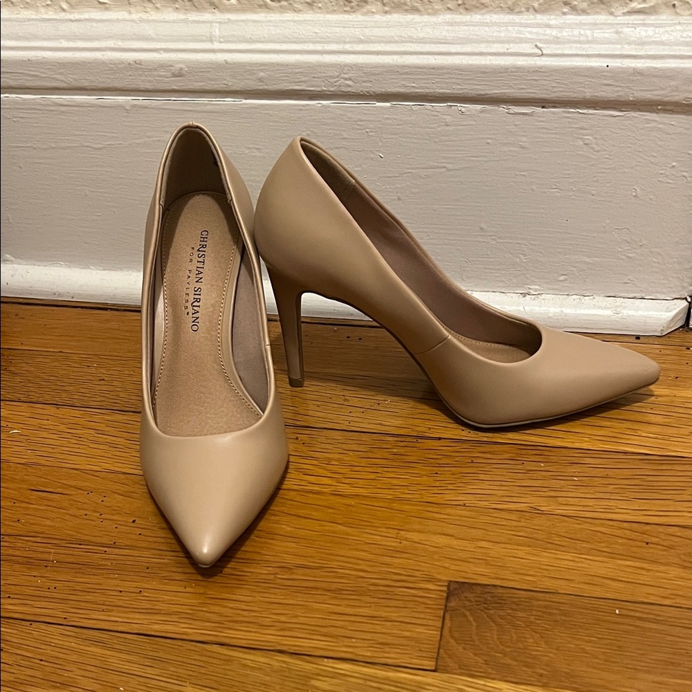 Christian Siriano Nude Heels